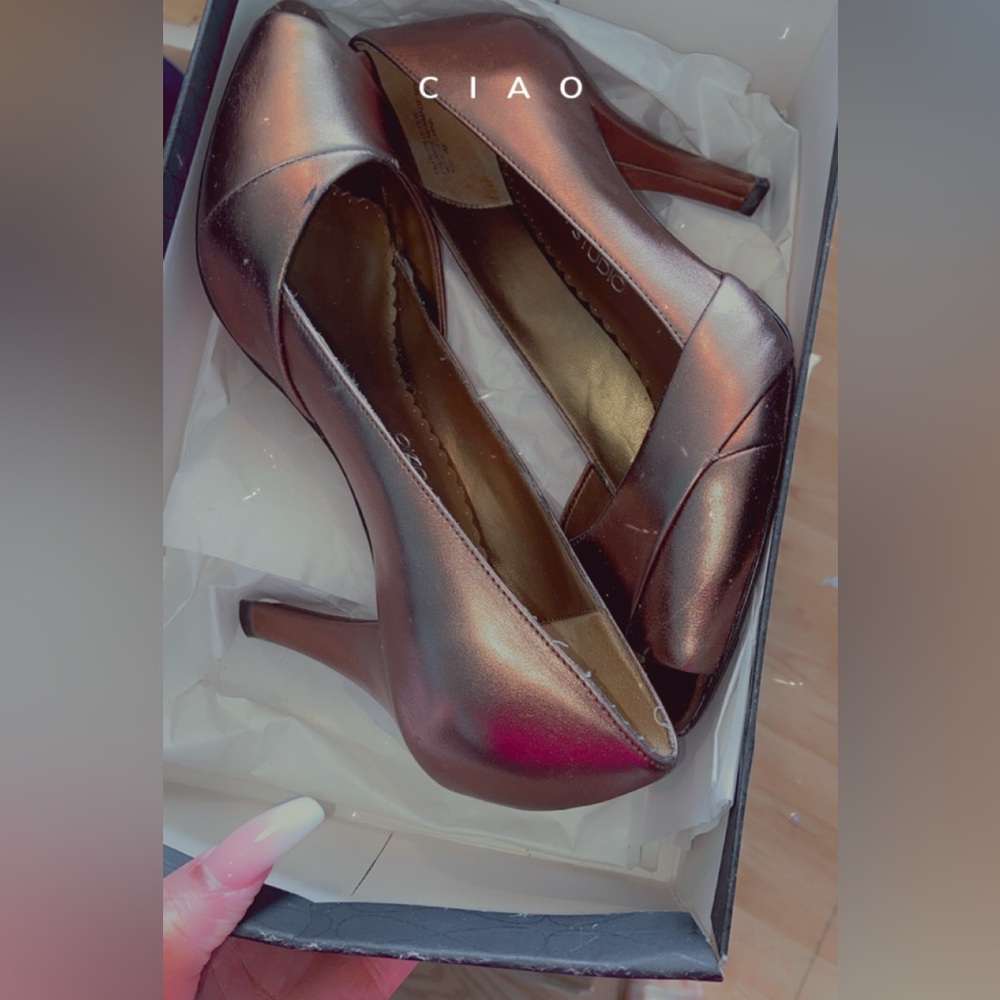 Bronze heels!!!!